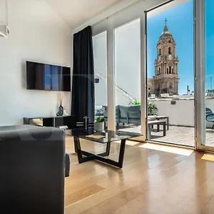 Marvellous Penthouse With Terrace & Cathedral Views By Rems Málaga